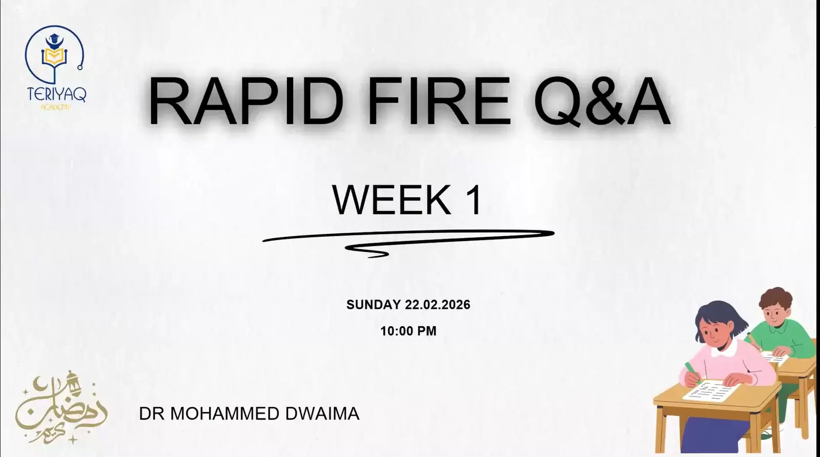 Rapid Fire Class 1 ( 2026 )
